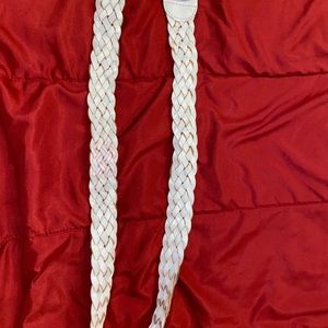 White woven belt